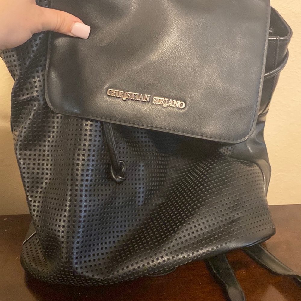 Christian Siriano backpack purse